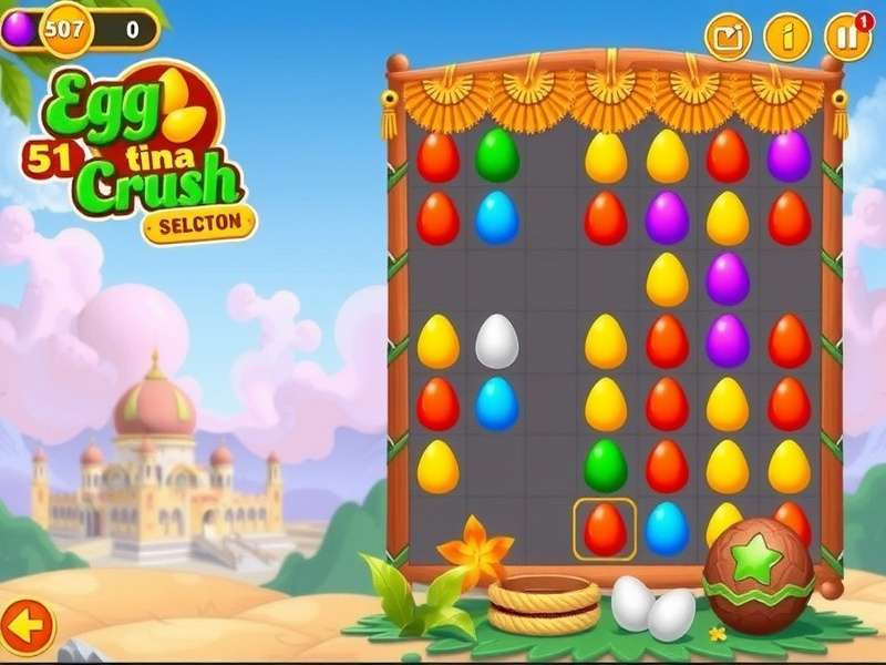 Egg Crush Extravaganza Indian festival event